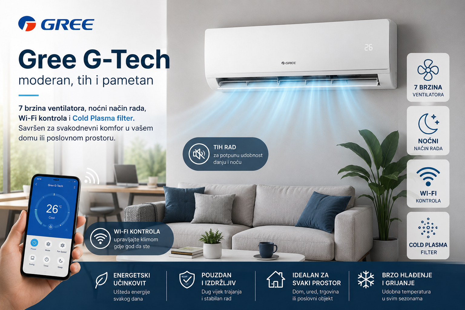 Gree G-Tech klima