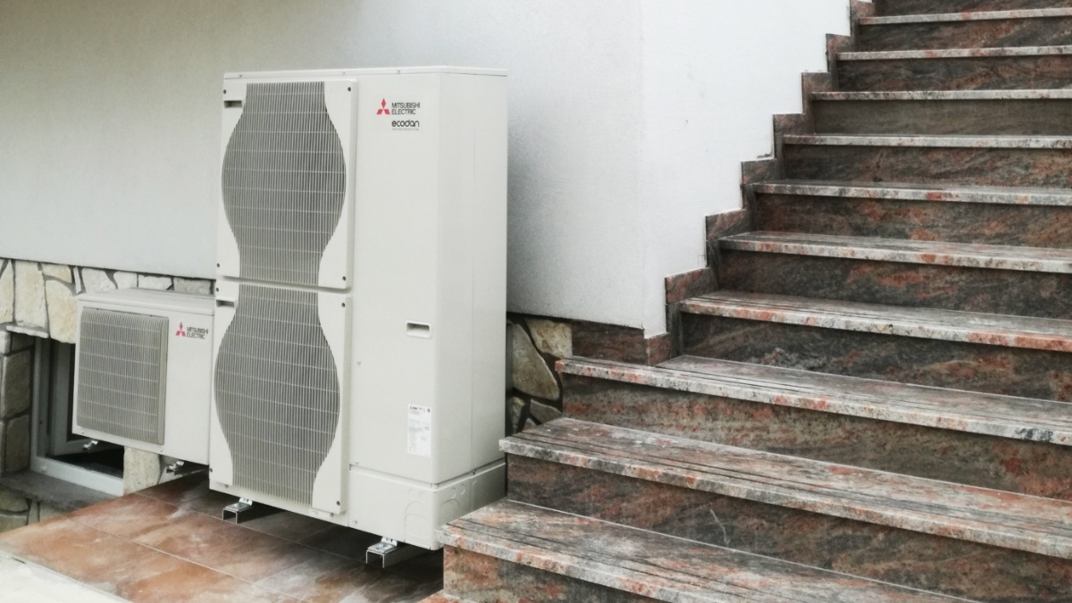 Mitsubishi Electric PUHZ SW120YHA ugradnja dizalice topline
